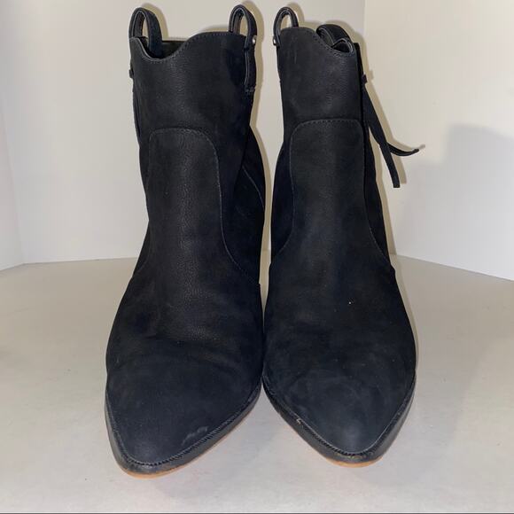 SAM EDELMAN womens pull on 2 inch booties size 9.5 - Picture 3 of 8